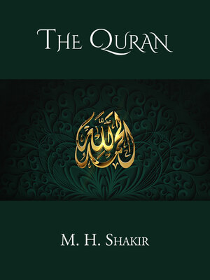 cover image of The Quran